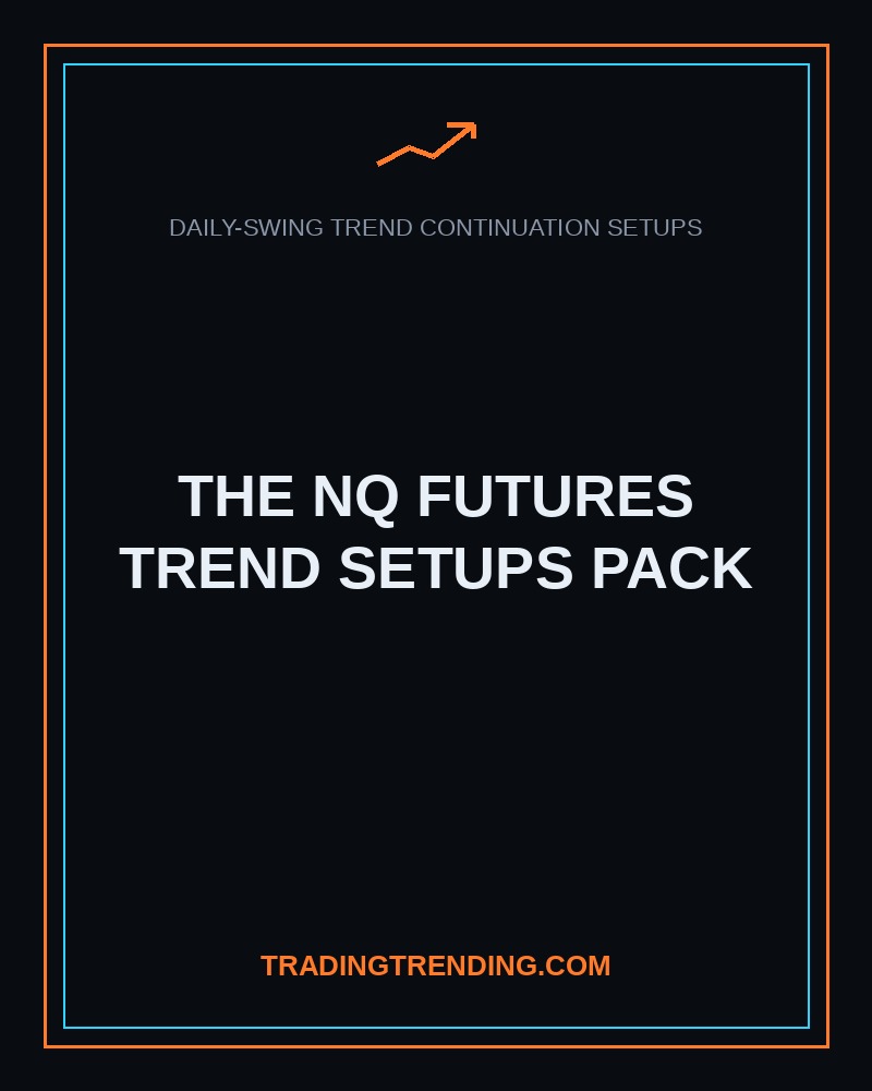 The NQ Futures Trend Setups Pack (Daily-Swing) cover